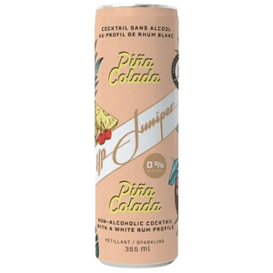 Canette de Pina colada sans Alcool de la marque HP Juniper vendu chez Coq'Tail Mixologie