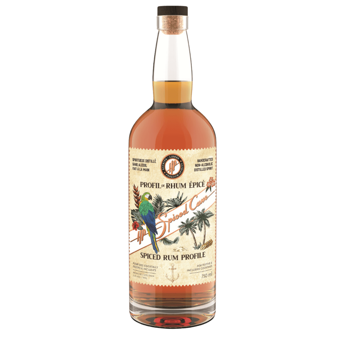 Bouteille de Rhum épicé HP Spiced Cane de HP Juniper chez Coq'Tail Mixologie