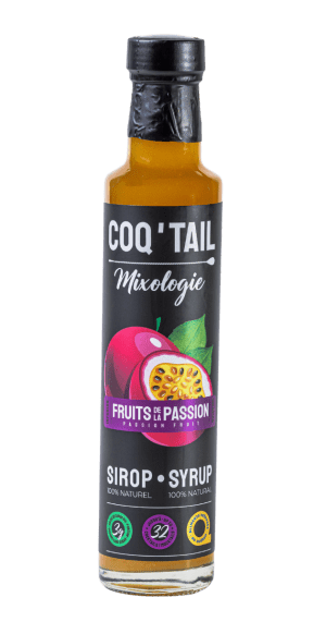 Sirop Fruits de la Passion - CoqTail Mixologie