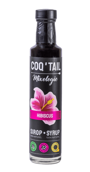 Sirop Infusé à l'Hibiscus - Coq'Tail Mixologie